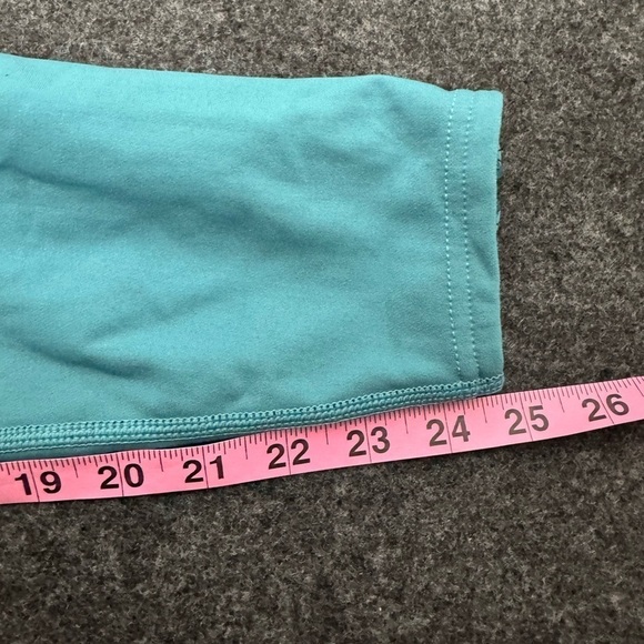 Patagonia Hiking Outdoor pants turquoise blue Size Small Zip Ankle - Picture 5 of 8